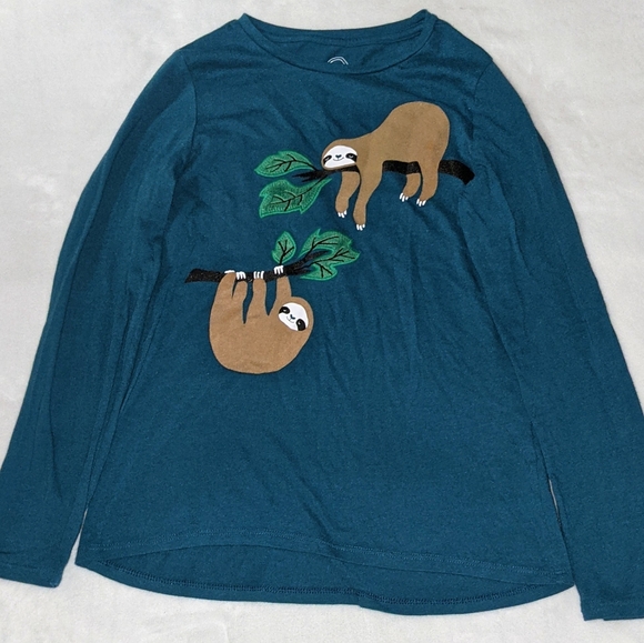 Wonder nation Girls 2 Tops set Sz L 10/12 - Picture 4 of 5